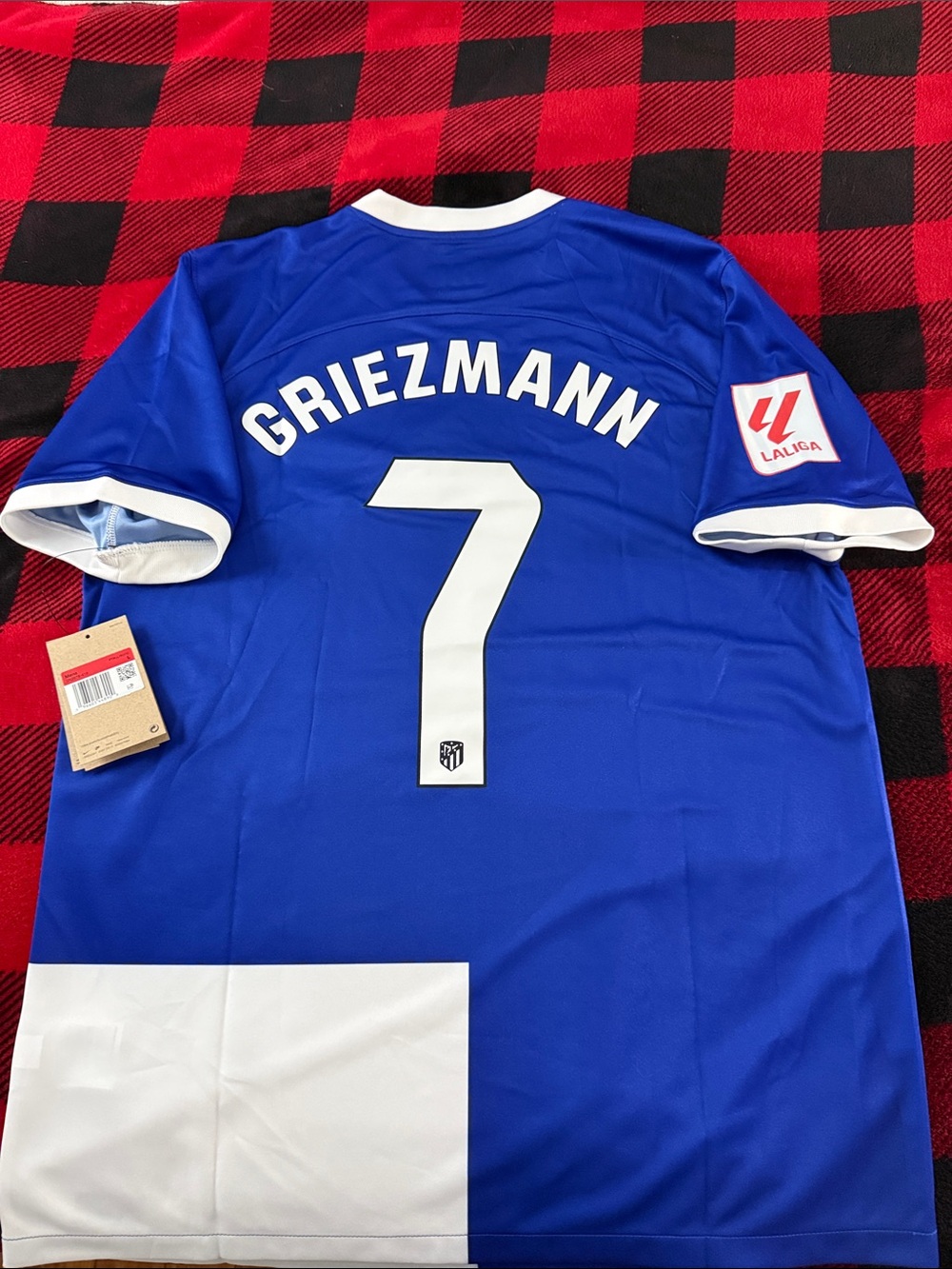 RARE Atletico Madrid #7 Antoine Griezmann 2023-24 Nike Away La Liga Jersey